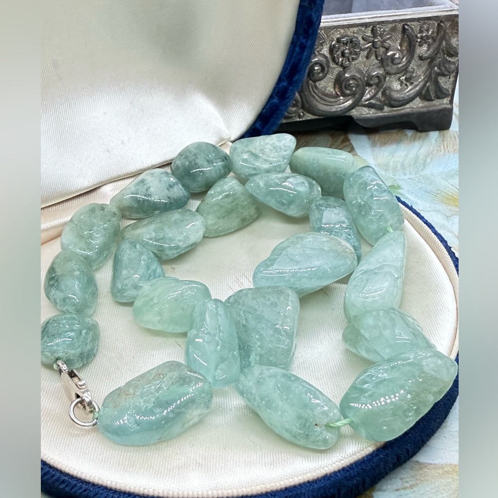 Vintage Tumbled Nugget Bead Necklace